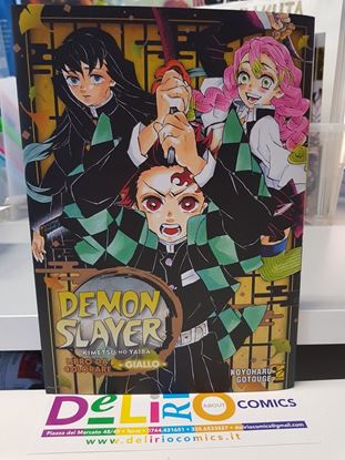Immagine di DEMON SLAYER LIBRO DA COLORARE GIALLO