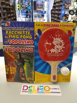 Immagine di TOPOLINO + SET DA PING PONG DI TOPOLINO - ROSSA 3478