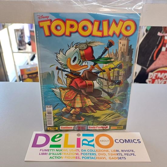 Immagine di TOPOLINO + LITOGRAFIA MARVEL 3 3536