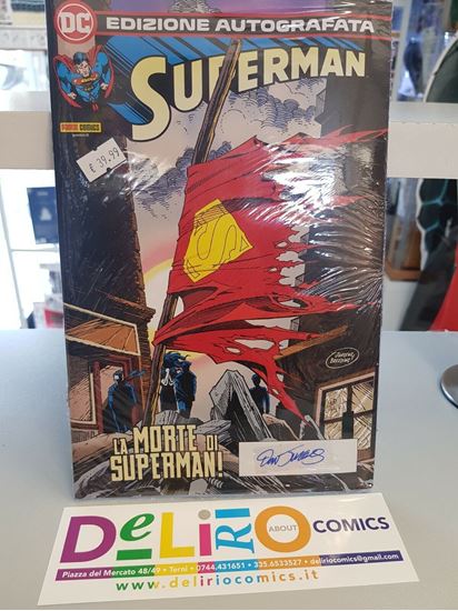 Immagine di EDIZIONE AUTOGRAFATA SUPERMAN - LA MORTE DI SUPERMAN!