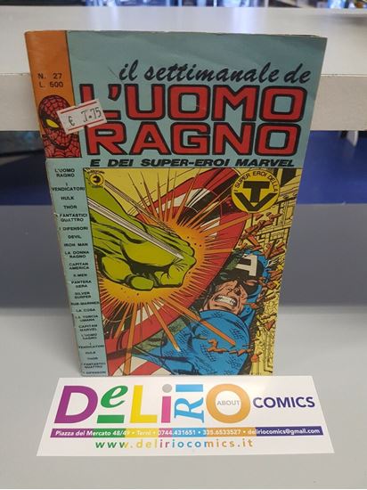 Immagine di IL SETTIMANALE DELL'UOMO RAGNO E DEI SUPER-EROI MARVEL 027