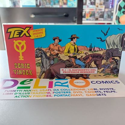Immagine di TEX SERIE VINDEX - IL RAPIMENTO DEL PROFESSOR HERMANN 001