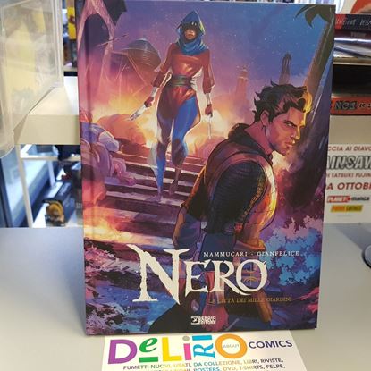 Immagine di NERO LA CITTA' DEI MILLE GIARDINI - VARIANT MANICOMIX 005