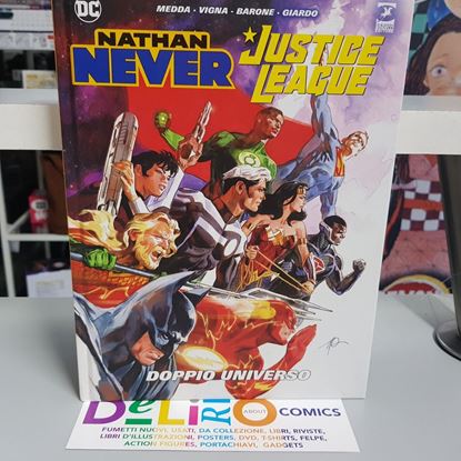 Immagine di NATHAN NEVER/JUSTICE LEAGUE - DOPPIO UNIVERSO - VARIANT MANICOMIX