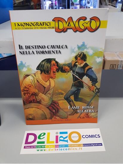 Immagine di DAGO - IL DESTINO CAVALCA NELLA TORMENTA/LAME ROSSE ALL'ALBA