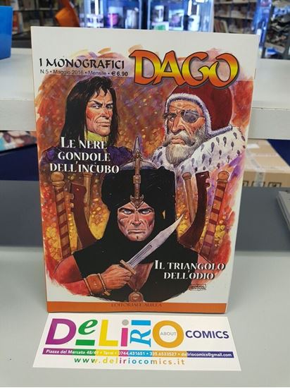 Immagine di DAGO - LE NERE GONDOLE DELL'INCUBO/IL TRIANGOLO DELL'ODIO