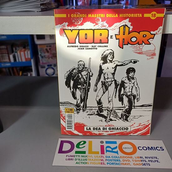 Immagine di I GRANDI MAESTRI DELLA HISTORIETA - YOR E HOR - LA DEA DI GHIACCIO 1 018