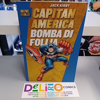 Immagine di MARVEL GOLD CAPITAN AMERICA BOMBA DI FOLLIA