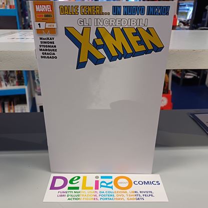 Immagine di GLI INCREDIBILI X-MEN EDIZIONE VARIANT BLANK COVER 001