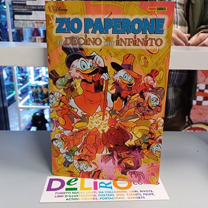 Immagine di ZIO PAPERONE E IL DECINO DELL'INFINITO COPERTINA DI PEPE LARRAZ