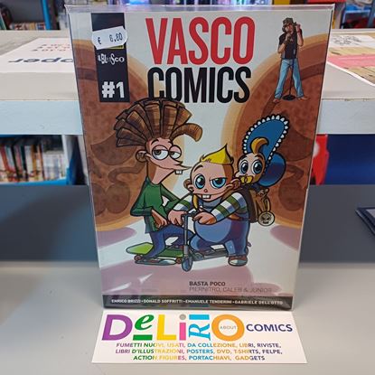 Immagine di VASCO ROSSI COMICS - BASTA POCO 001