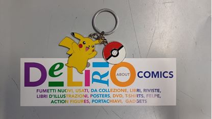 Immagine di PORTACHIAVI PIKACHU POKEMON IN METALLO