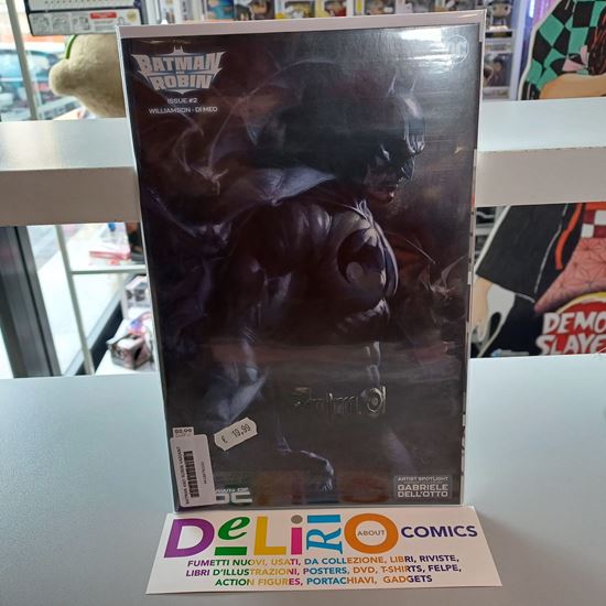 Immagine di BATMAN AND ROBIN VARIANT COVER DI DELL'OTTO 002