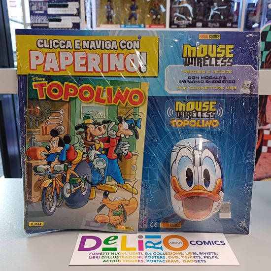 Immagine di TOPOLINO + MOUSE WIRELESS DI TOPOLINO 3614