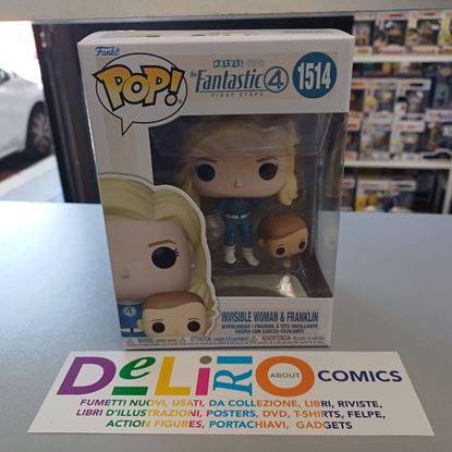 Immagine di POP! THE FANTASTIC 4 FIRST STEP INVISIBLE WOMAN & FRANKLIN