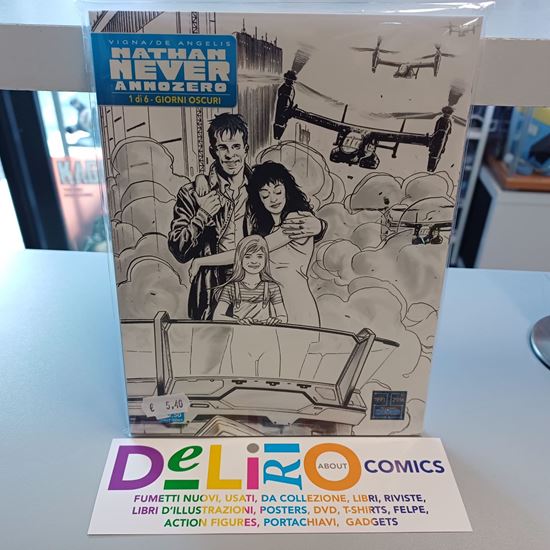 Immagine di NATHAN NEVER ANNOZERO - GIORNI OSCURI - VARIANT FUMETTERIE 001