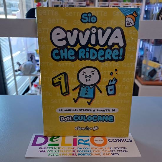 Immagine di EVVIVA CHE RIDERE! - LE MIGLIORI STRISCE A FUMETTI DI DOTT. CULOCANE
