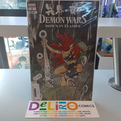 Immagine di DEMON WARS DOWN IN FLAMES VARIANT EDITION DI PEACH MOMOKO