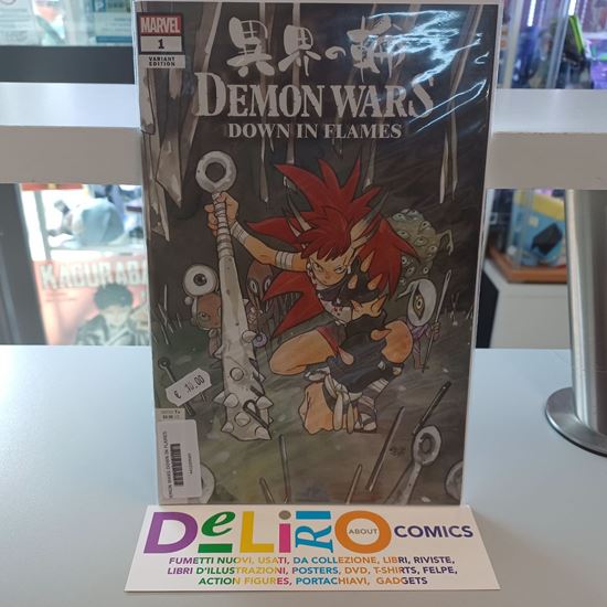 Immagine di DEMON WARS DOWN IN FLAMES VARIANT EDITION DI PEACH MOMOKO