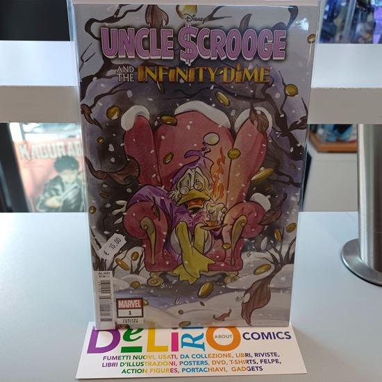 Immagine di UNCLE SCROOGE AND THE INFINITY DIME VARIANT EDITION DI PEACH MOMOKO