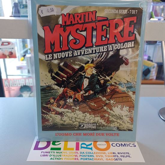Immagine di MARTIN MYSTERE LE NUOVE AVVENTURE A COLORI  SECONDA SERIE - L'UOMO CHE MORI' DUE VOLTE 007