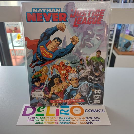 Immagine di NATHAN NEVER/JUSTICE LEAGUE - UOMINI E SUPERUOMINI 002
