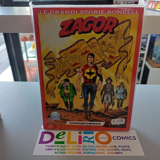 Immagine di LE GRANDI STORIE BONELLI - ZAGOR - COMANCHEROS 001