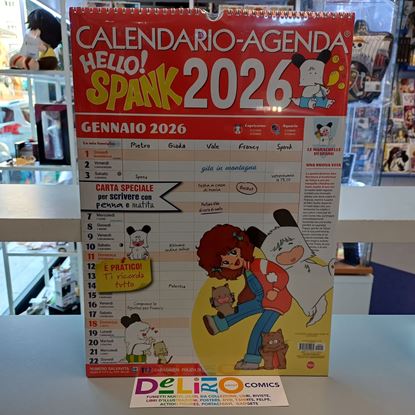 Immagine di CALENDARIO-AGENDA HELLO! SPANK 2026