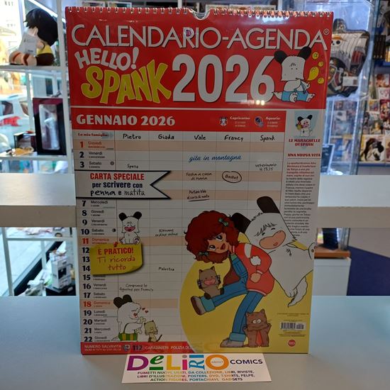 Immagine di CALENDARIO-AGENDA HELLO! SPANK 2026