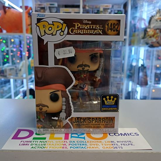 Immagine di POP! PIRATES OF THE CARIBBEAN JACK SPARROW SPECIALTY SERIES EXCLUSIVE