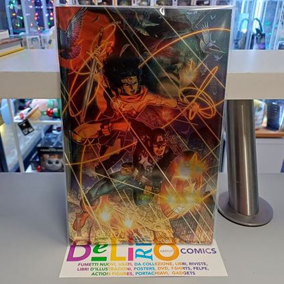 Immagine di BATMAN/DEADPOOL INCENTIVE FOIL VARIANT WONDER WOMAN & CAP DI JIM CHEUNG