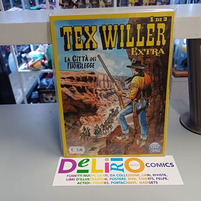 Immagine di TEX WILLER EXTRA - LA CITTA' DEI FUORILEGGE 001
