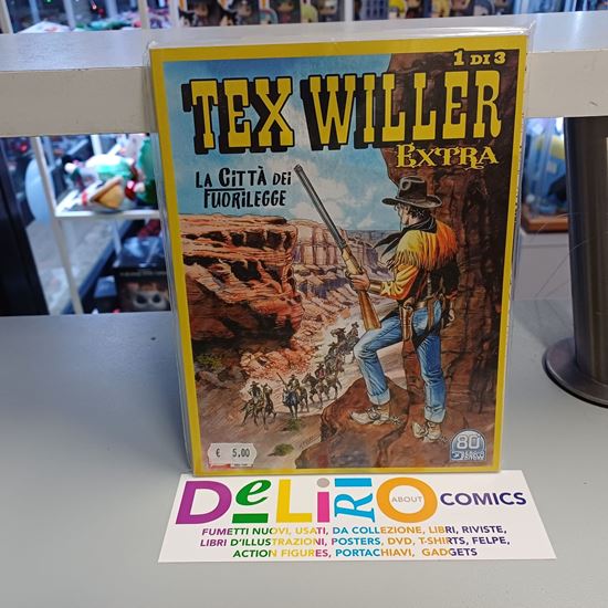 Immagine di TEX WILLER EXTRA - LA CITTA' DEI FUORILEGGE 001