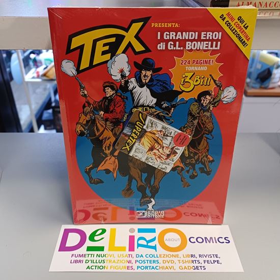 Immagine di TEX PRESENTA: I GRANDI EROI DI G.L. BONELLI CON LA MINI COPERTINA DA COLLEZIONARE 005