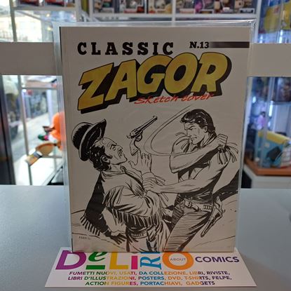 Immagine di CLASSIC ZAGOR SKETCH COVER EDIZIONE VARIANT TIRATURA LIMITATA 013