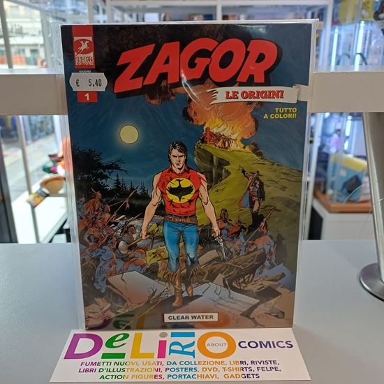 Immagine di ZAGOR LE ORIGINI - CLEAR WATER 001