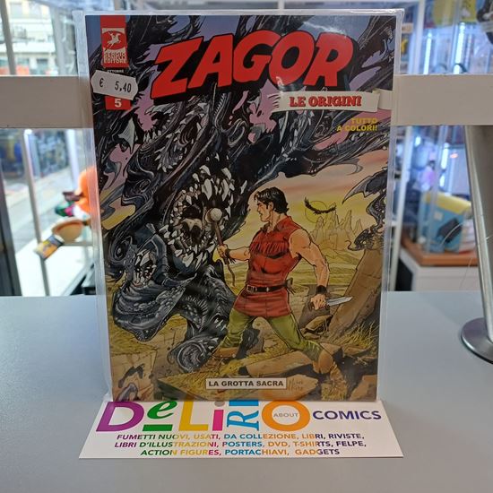 Immagine di ZAGOR LE ORIGINI - LA GROTTA SACRA 005