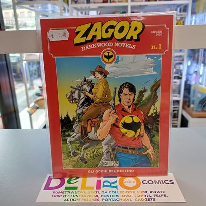 Immagine di ZAGOR DARKWOOD NOVELS - GLI OCCHI DEL DESTINO 001