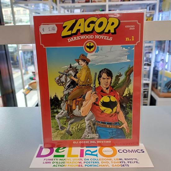 Immagine di ZAGOR DARKWOOD NOVELS - GLI OCCHI DEL DESTINO 001