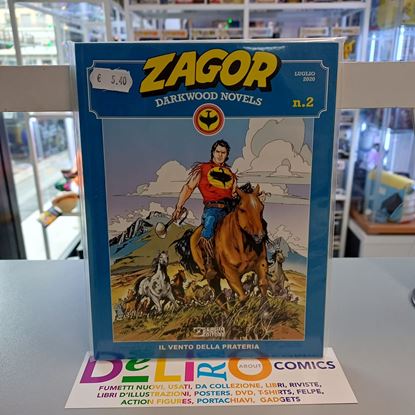Immagine di ZAGOR DARKWOOD NOVELS - IL VENTO DELLA PRATERIA 002