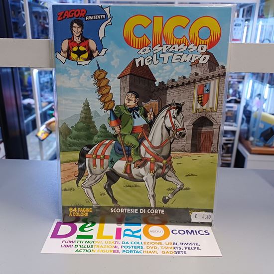 Immagine di ZAGOR PRESENTA CICO A SPASSO NEL TEMPO - SCORTESIE DI CORTE 003