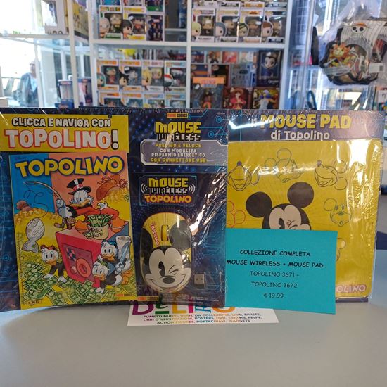 Immagine di TOPOLINO + MOUSE + MOUSEPAD