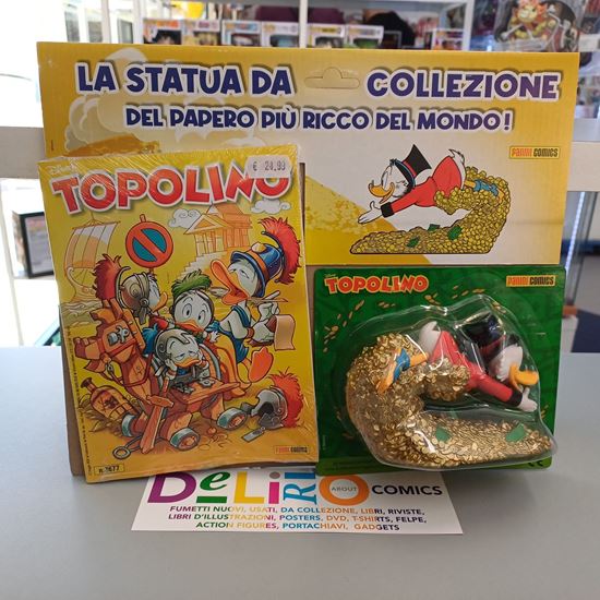 Immagine di TOPOLINO + LA STATUA DA COLLEZIONE DEL PAPERO PIU' RICCO DEL MONDO 3677