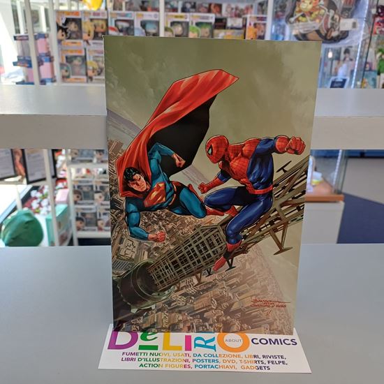 Immagine di SUPERMAN/SPIDER-MAN SUPERMAN & SPIDER-MAN VARIANT DI RAFA SANDOVAL