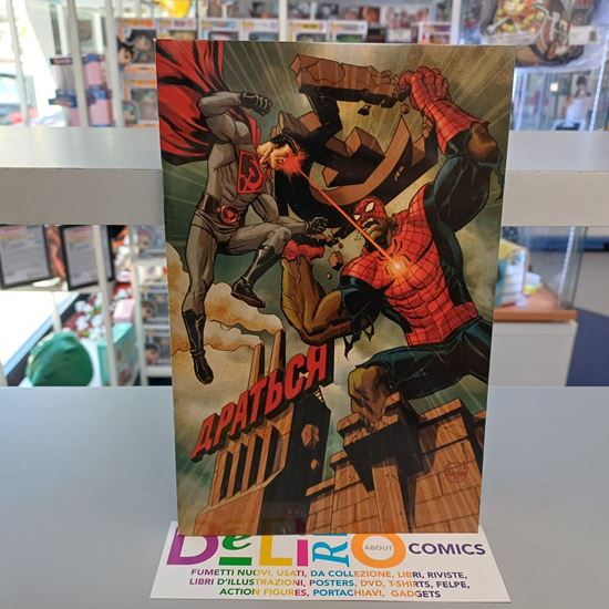 Immagine di SUPERMAN/SPIDER-MAN SUPERMAN RED SON & SPIDER-HULK VARIANT DI DAVE JOHNSON
