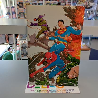 Immagine di SUPERMAN/SPIDER-MAN SUPERMAN & SPIDER-MAN VS. LUTHOR & GOBLIN VARIANT DI MIKEL JANIN