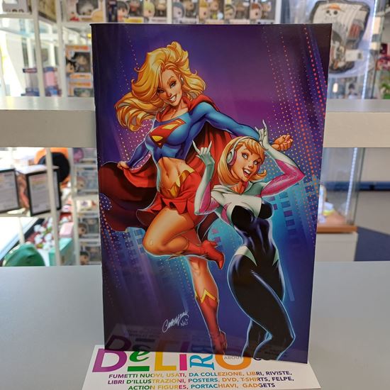Immagine di SUPERMAN/SPIDER-MAN SUPERGIRL & GHOST-SPIDER VARIANT DI J. SCOTT CAMBELL
