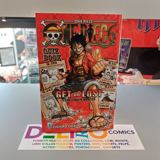 Immagine di ONE PIECE QUIZ BOOK - GET OR LOST - CHALLENGER WANTED 001