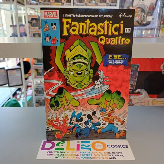 Immagine di FANTASTICI QUATTRO COVER VARIANT DISNEY WHAT IF? DI LORENZO PèASTROVICCHIO E CHIARA DI FRANCIA 003