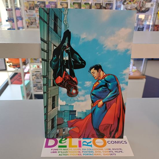Immagine di SPIDER-MAN/SUPERMAN MILES MORALES & SUPERMAN VARIANT DI SARA PICHELLI